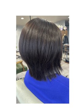 大人女性向けサロンclover 【白髪ぼかし/白髪染め】【4月上旬オープン(予定)】 ストレートレイヤーボブ