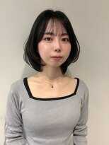 アクシス ナゴヤ(AXIS NAGOYA) 【なつミ】ボブレイヤー/透明感カラー