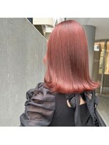 シュガー ヘアアンドネイル 仙台(SUGAR)&nbsp;【ブリーチ１回】ピンクベージュ♪