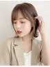 カット+イヤリングカラー￥17000→16000