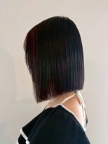 クララジャパン ナベシマ(CLALA JAPAN Nabeshima)&nbsp;縮毛矯正　質感ストレート　髪質改善カラー　顔まわり　ブリーチ