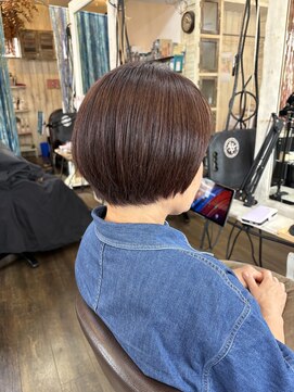 楽流頭 オブヘアー(of hair) 白髪老化ケア白髪ぼかしカラー