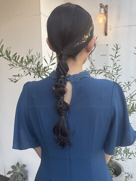 カシェル(cashel kishaba) タイトなあみおろしhair☆