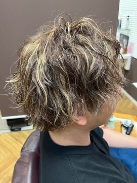 ルシードスタイルバレッタ フォーメン(LUCIDO STYLE BARRETTA for men) サーフカール/ハイライト