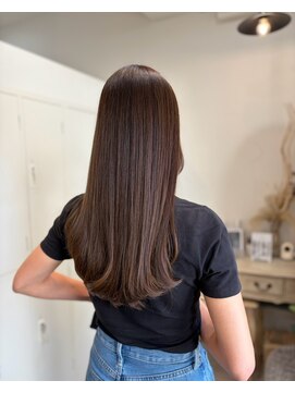 ロッカヘアエジェ(ROCCA hair eje.) 艶感ショコラ×ロングレイヤー
