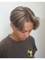 エトワールプラス メンズハイライトセンターパート