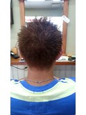 アップバングでさわやかショート