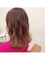 ディーカラー D-COLOR&nbsp;ミディアムピンクブラウンカラー