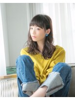 ロンド シャルム 吉祥寺(Lond charme)&nbsp;短めバングのおしゃれロング