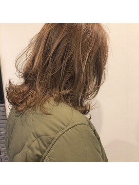 ロティー(loty) 【loty酒井美紀】レイヤーロブ×柔らかベージュ