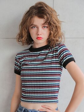 プロローグラックスビー 明石店(PROLOGUE LUXBE) ほつれウエーブセミディ