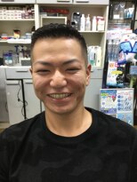 バーバーショップ イトー&nbsp;濡れパンフェード