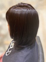 オリジンズ ヘアー(Origins hair) 無造作×切りっぱなしボブ☆耳掛け大人女子♪[30代/40代/50代]