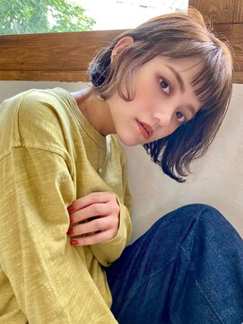 シークエンス 外苑前(SEAQUENCE) 小顔ボブルフ[外苑前/髪質改善/白髪染め/ショート]