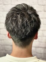 銀座マツナガ 新宿野村ビル店&nbsp;メンズツーブロック刈り上げアップバング