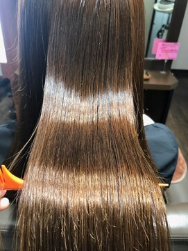 ヘアーデザイン ロジック(Hair Design Logic) 髪質改善トリートメント 縮毛 コース 自然なストレート