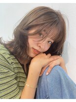 ラボヌールヘアーノーブル 新越谷店(La Bonheur hair noble)&nbsp;大人レイヤー/とろみカラー/流れるレイヤー