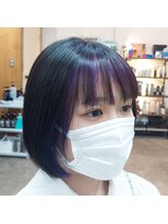 チチヘアーワークス(titi HAIR WORKS)&nbsp;バングインナーカラー