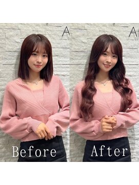 あるじゃんすー 新宿店 こっくりブラウン#シールエクステ #大人かわいい#韓国#新宿