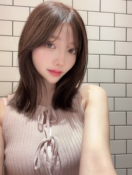 フィル 横浜(fil) パールグレージュ_大人ガーリーダークアッシュ似合わせカット