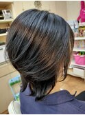 ミディアムレイヤー×ツヤ感カット♪