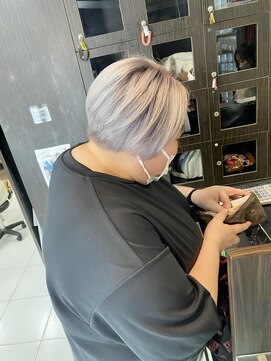 プライズ 錦糸町北口店(prize) シルバーアッシュ/ショートスタイル【錦糸町/錦糸町北口】