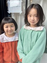 ヨリ(yori)&nbsp;キッズカット　姉妹　レイヤーカット　ボブ
