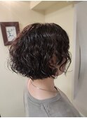 くせ毛おさまり保湿パーマ