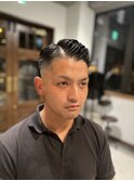 大人七三スキンフェード