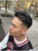 【メンズ】宮城リョータ風パーマ