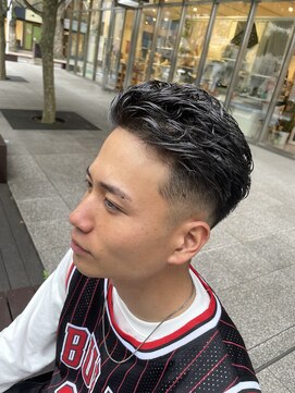 宮崎理容院 オークス店 【メンズ】宮城リョータ風パーマ