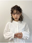 お呼ばれヘア/成人式ヘア/卒業式ヘアアレンジ