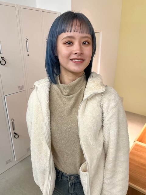 【Special OSAKA】髪質改善ブルーカラー