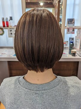 TJ天気予報 7mm 北名古屋店 【ビフォーアフターあり】縮毛矯正/艶髪カラー/ショート