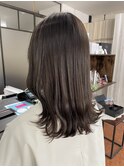 透明感カラー 赤味消しカラー 艶カラー