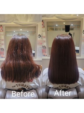 リリー 京都山科店(Lily) サラツヤ髪質改善カラー