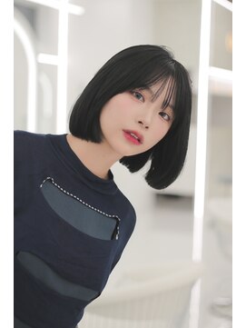 コア 表参道(COA) ボブヘア/レイヤーカット/ウェットヘア/オリーブベージュ/表参道