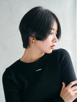 ジーナ 神戸 三田駅前(Zina) 髪質改善*黒髪ショート似合わせカット*美髪【Zina三田】