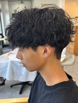 フゥ 宇都宮(FeU) 波巻きスパイラルパーマツイストパーマメンズマッシュパーマ