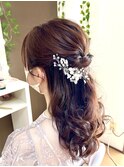 ゆるふわハーフアップ【品川/ヘアセット】