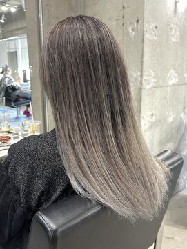 ラック(LUCK) レイヤーロング/バレイヤージュ/シルキーベージュ/船橋