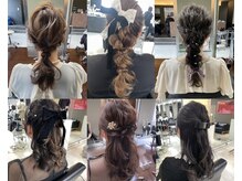 結婚式や推し活、大切なイベントに！TPOに合わせた写真映えするヘアアレンジならaimsにお任せください♪