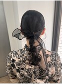 結婚式ヘアセット♪♪