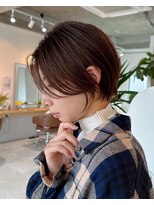ブロン(BLANC)&nbsp;ショートボブ/30代40代50代大人ショートヘア