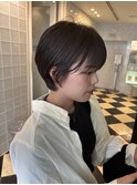 レディースショート、ハンサムショート、耳掛けショート