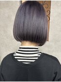 イメチェンヘアスタイルホワイトブロンド外ハネボブ美髪のススメ