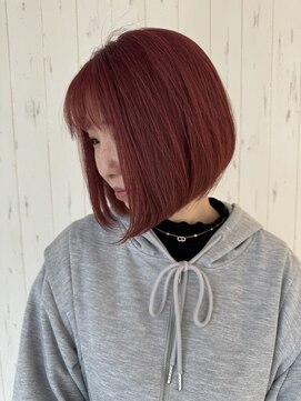 ブリーチ20代30代40代50代小顔◎ピンクカラー
