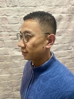 グレイスフル バーバープラチナム 六本木店(Graceful Barber platinum)&nbsp;フェード×刈り上げベリーショート