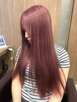 ヴェントフォンターナ(VENTO fontana) ピンクブラウン/ブリーチカラー/ロングヘア/ケアブリーチ