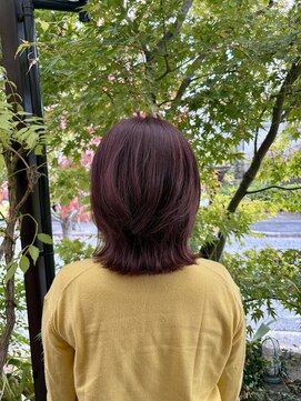 ペスカケイクリエイティブ(PESCA K-CREATIVE) 「ミディアムレイヤー×トワイライトツヤカラー」